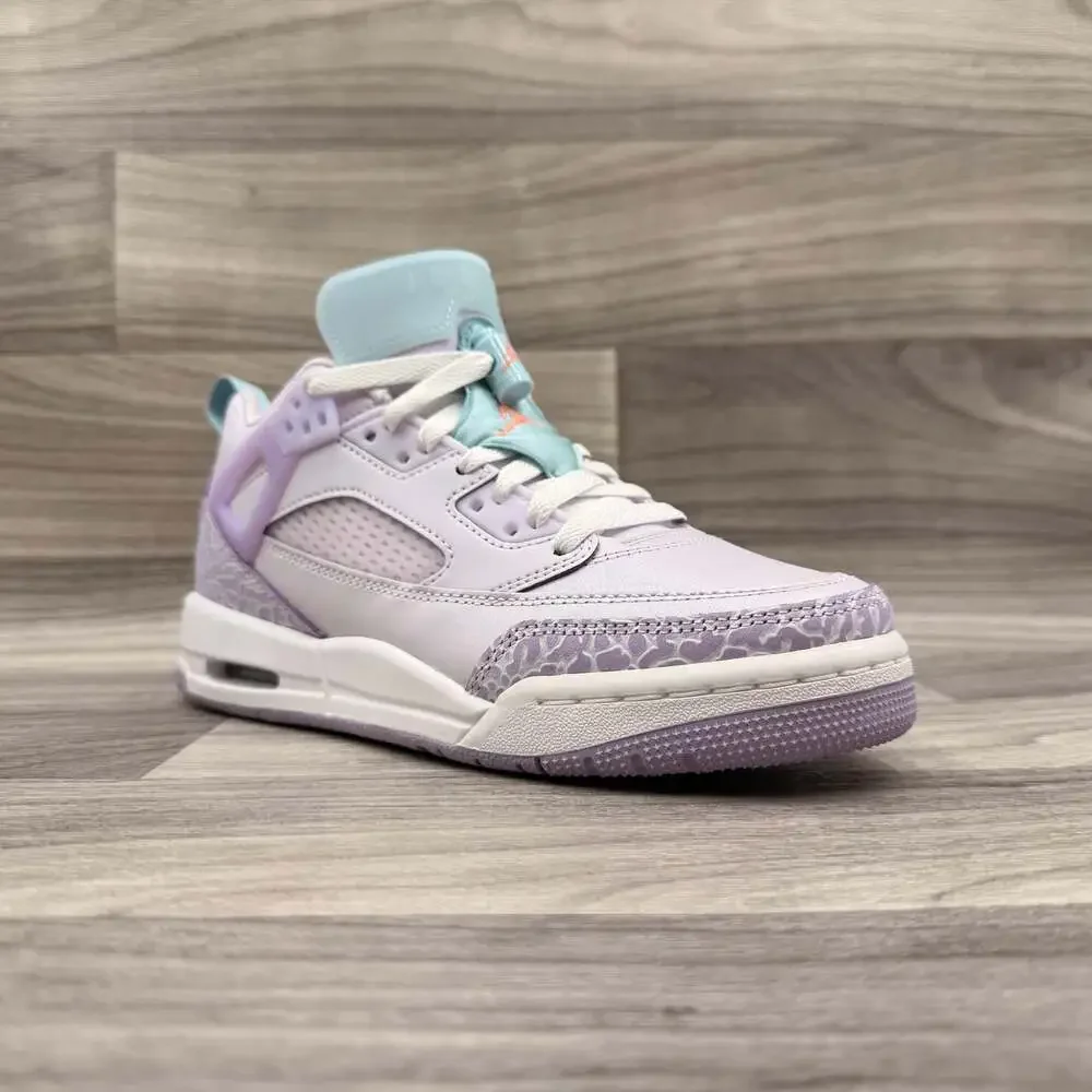 Nike Jordan Spizike Low GS 6.5Y ‘Barely Grape/Ocean Bliss/White/Atomic Pink'